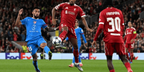 欧冠又爆冷！范戴克头槌绝杀，利物浦3-2马德里竞技